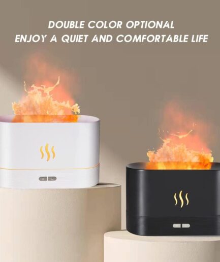 Flame Air Humidifier Scent Diffuser