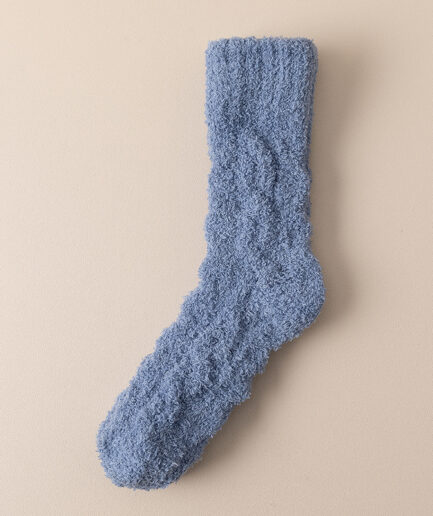 Winter Warm Fuzzy Fleece Socks Women Men