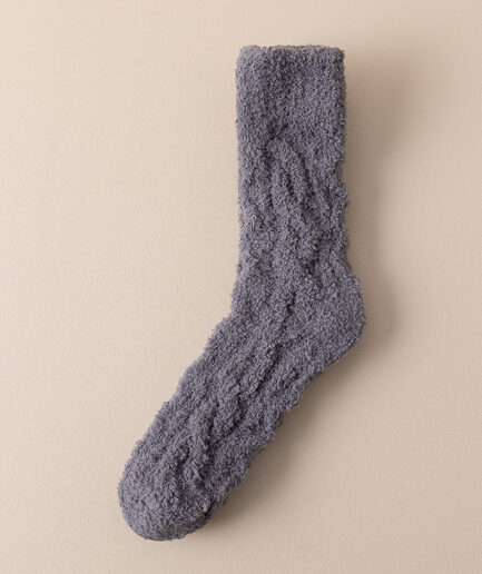 Winter Warm Fuzzy Fleece Socks Women Men
